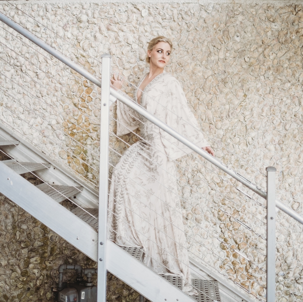 Formal fully embellished Dress